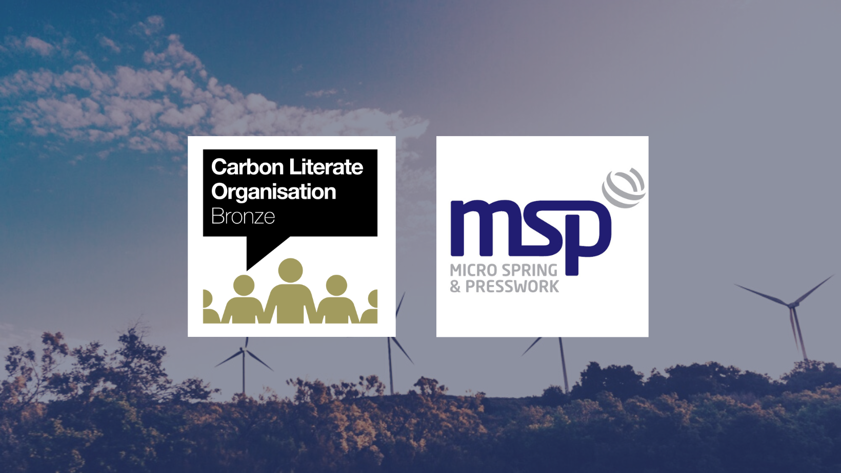 MSP Becomes The World’s First Carbon Literate Spring Supplier